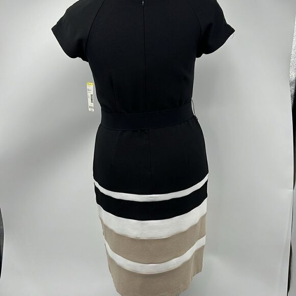 Covington short sleeve color block dress size 12 - Picture 6 of 6